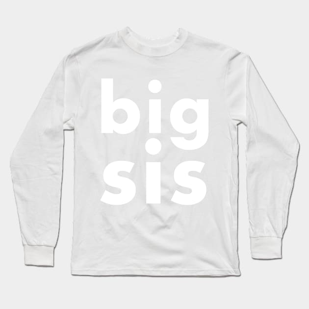 big sis Long Sleeve T-Shirt by foxfalcon